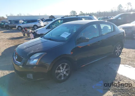 2012 Nissan Sentra 2.0 Sr from USA, damaged, VIN 3N1AB6AP0CL757472
